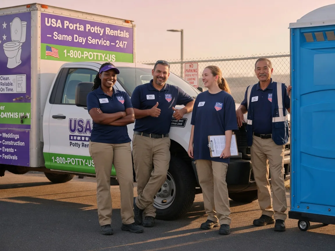 Porta Potty Rental company in Commerce City, CO